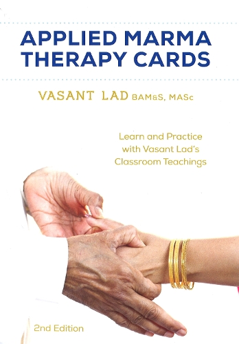Бумажная книга «Applied Marma Therapy Cards», автор Васант Лад - фото №1