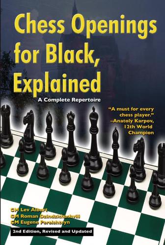 [object Object] «Chess Openings for Black, Explained: A Complete Repertoire», авторов Евгений Перельштейн, Лев Альбурт, Роман Дзиндзичашвили - фото №1