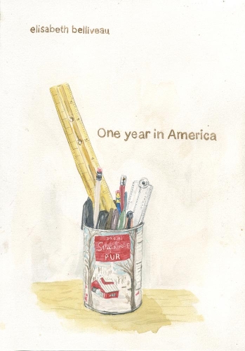 Паперова книга «One Year In America», автор Елізабет Белліво - фото №1
