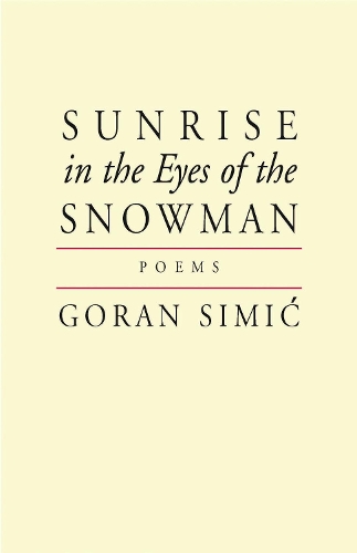 Бумажная книга «Sunrise in the Eyes of the Snowman», автор Горан Симич - фото №1