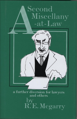Паперова книга «A Second Miscellany-at-Law: a further diversion for Lawyers and others», автор Роберт Мегаррі - фото №1