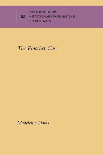 Паперова книга «The Pinochet Case», автор Мадлен Девіс - фото №1