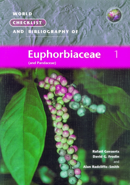 Бумажная книга «World Checklist Euphorbiacea 4 volume set» - фото №1