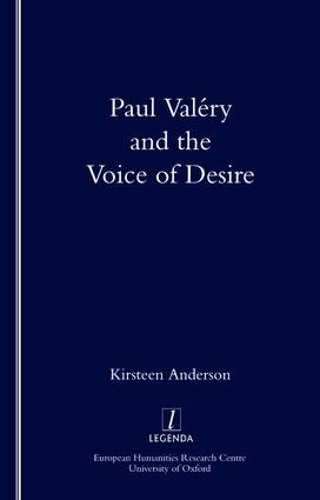 Паперова книга «Paul Valery and the Voice of Desire», автор Кірстін Андерсон - фото №1