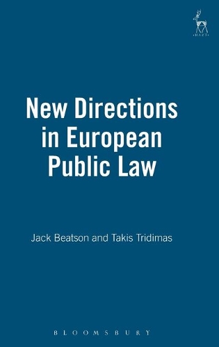 Паперова книга «New Directions in European Public Law», авторів Джек Бітсон, Професор Пол Метьюз - фото №1