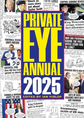 Паперова книга «Private Eye Annual 2025», автор Ян Хіслоп - фото №1