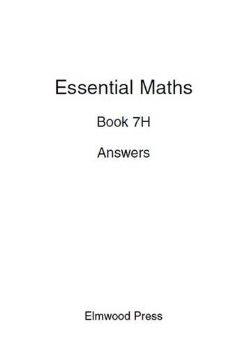 [object Object] «Essential Maths 7H Answers», авторів Девід Рейнер, Майкл Уайт - фото №1