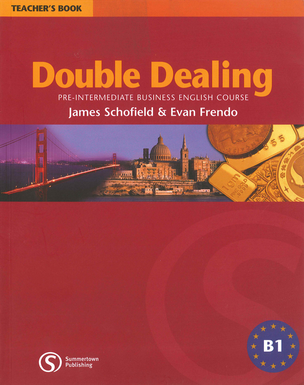 Паперова книга «Double Dealing: Pre-Intermediate Business English Course Teacher's Book», автор Джеймс Шофилд - фото №1