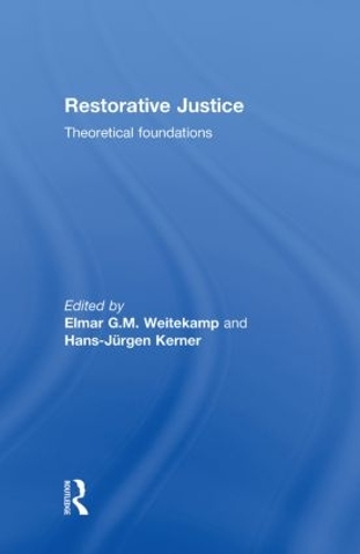 Паперова книга «Restorative Justice: Theoretical foundations» - фото №1