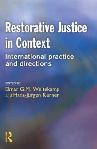 Бумажная книга «Restorative Justice in Context» - фото №1