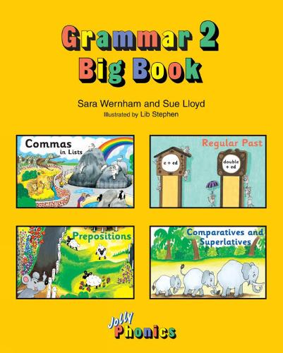Паперова книга «Grammar Big Book 2: In Precursive Letters», авторів Сара Вернем, Сью Ллойд - фото №1