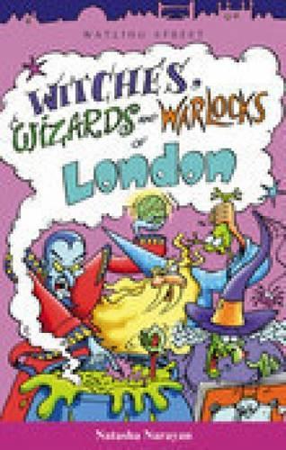 Паперова книга «Witches Wizards and Warlockd of London», автор Наташа Нараян - фото №1
