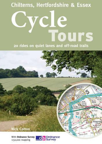 Бумажная книга «Cycle Tours Chilterns, Hertfordshire & Essex: 20 Rides on Quiet Lanes and Off-road Trails», автор Ник Коттон - фото №1