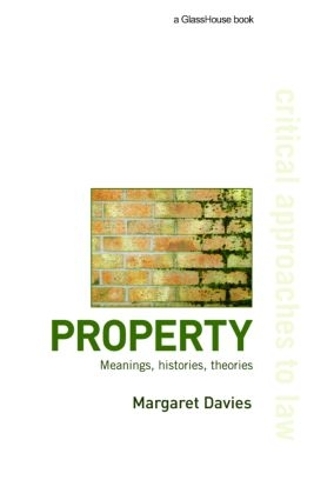 Бумажная книга «Property: Meanings, Histories, Theories», автор Маргарет Дэвис - фото №1