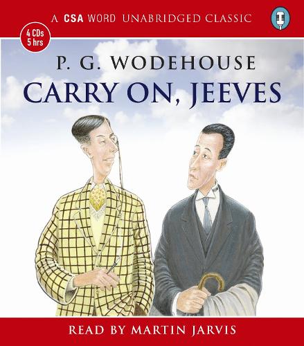 Аудиокнига «Carry On Jeeves», автор Пелам Гренвилл Вудхаус - фото №1