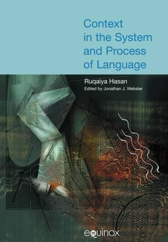 Паперова книга «Context in the System and Process of Language», автор Рукайя Хасан - фото №1