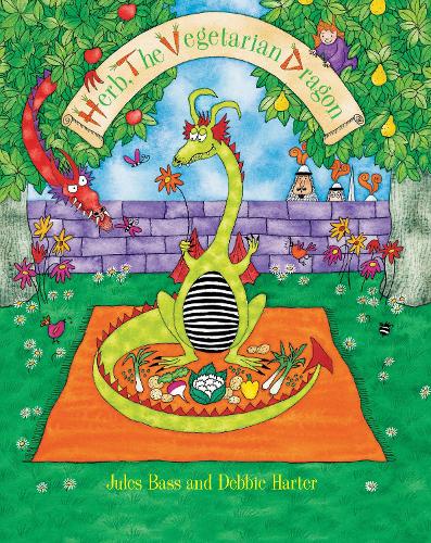 Бумажная книга «Herb, the Vegetarian Dragon», автор Жюль Басс - фото №1