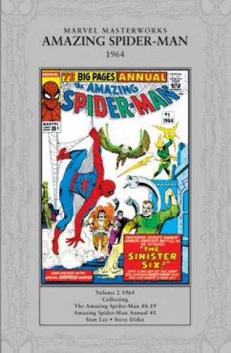Паперова книга «Marvel Masterworks Amazing Spider-man 1964: Collects Amazing Spider-Man #8-19 and Amazing Spider-Man Annual #1», автор Стен Лі - фото №1