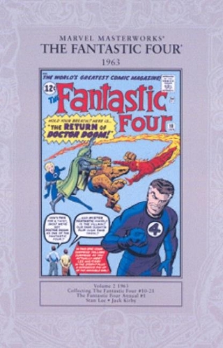 Бумажная книга «Marvel Masterworks: The Fantastic Four 1963: Fantastic Four Vol.1 #10-21 and Fantastic Four Annual #1», автор Стэн Ли - фото №1