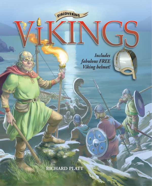 Паперова книга «DISCOVERING VIKINGS (+ HELMET)» - фото №1