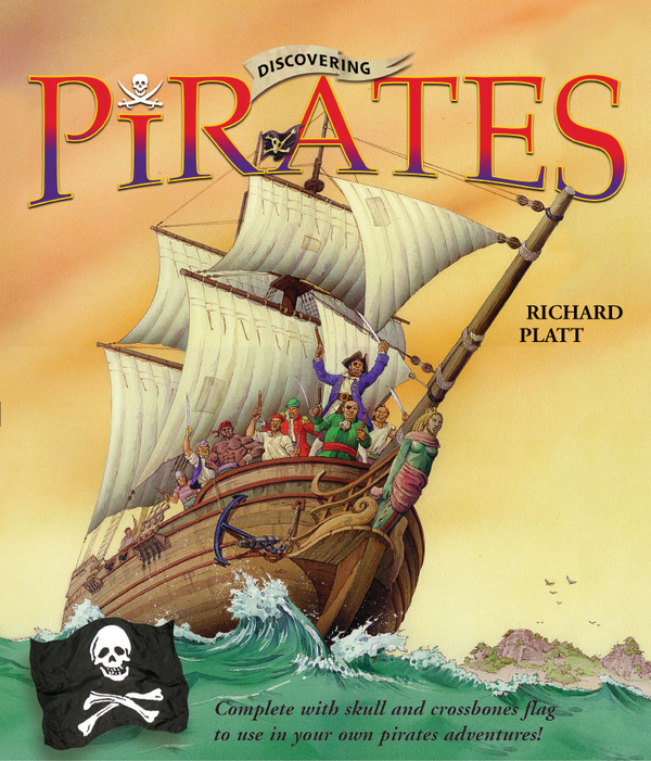 Бумажная книга «DISCOVERING PIRATES (+ FLAG)» - фото №1