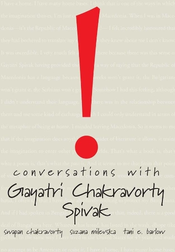 Паперова книга «Conversations with Gayatri Chakravorty Spivak», автор Гаятрі К. Співак - фото №1