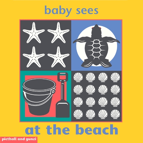 Бумажная книга «Baby Sees Bath Book: At the Beach», автор Чез Пиктхолл - фото №1