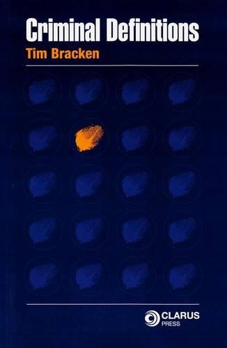 Паперова книга «Criminal Definitions», автор Тім Брекен - фото №1