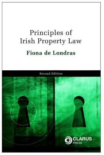 Паперова книга «Principles of Irish Property Law», автор Фіона де Лондрас - фото №1