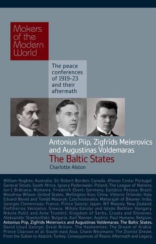 Паперова книга «Piip, Meierovics & Voldemaras: The Baltic States», автор Шарлотта Алстон - фото №1