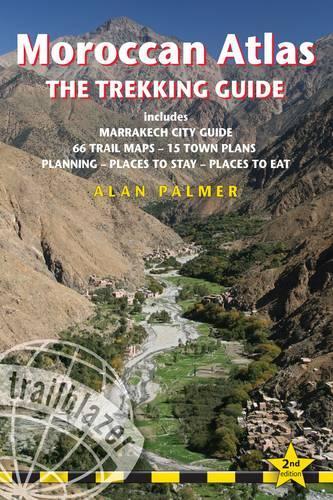 Бумажная книга «Moroccan Atlas Trekking Guide: A Route & Planning Guide», автор Алан Палмер - фото №1