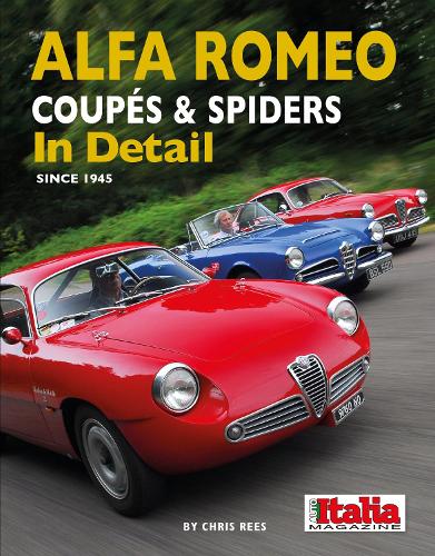 Бумажная книга «Alfa Romeo Coupes & Spiders in Detail since 1945», автор Крис Рис - фото №1