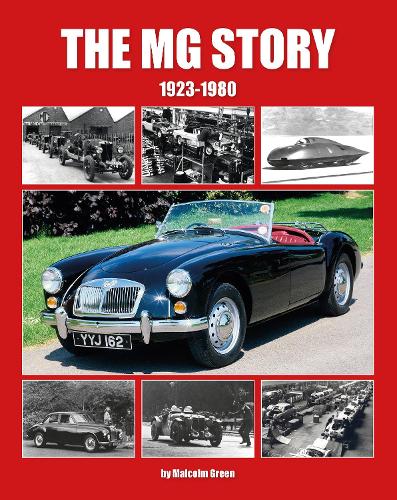 Паперова книга «The MG Story 1923-1980», автор Малкольм Грін - фото №1