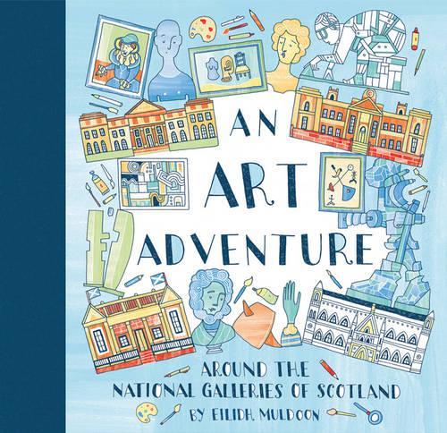 Паперова книга «An Art Adventure around the National Galleries of Scotland», автор Ейлід Малдун - фото №1