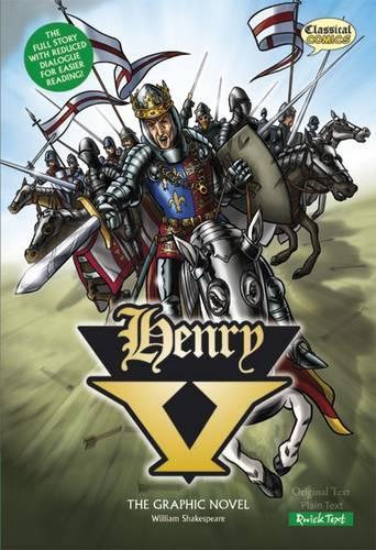 Бумажная книга «Henry V The Graphic Novel: Quick Text», автор Уильям Шекспир - фото №1