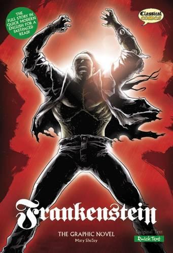 Паперова книга «Frankenstein The Graphic Novel: Quick Text», автор Мері Шеллі - фото №1