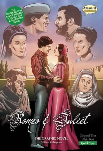 Паперова книга «Romeo and Juliet (Classical Comics)», автор Вільям Шекспір - фото №1