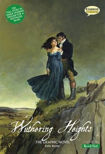 Паперова книга «Wuthering Heights the Graphic Novel Quick Text», автор Емілі Бронте - фото №1
