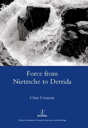 Бумажная книга «Force from Nietzsche to Derrida», автор Клэр Коннорс - фото №1