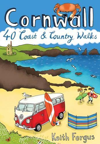 Паперова книга «Cornwall: 40 Coast and Country Walks», автор Кіт Фергус - фото №1