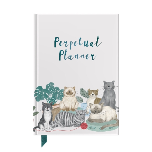 [object Object] «Perpetual Planner For Cat Lovers», автор Хелен Стивенс - фото №1