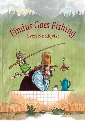 Бумажная книга «Findus Goes Fishing», автор Свен Нурдквист - фото №1
