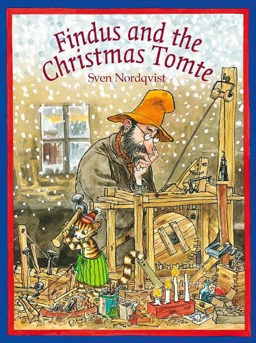 Паперова книга «Findus and the Christmas Tomte», автор Свен Нордквіст - фото №1
