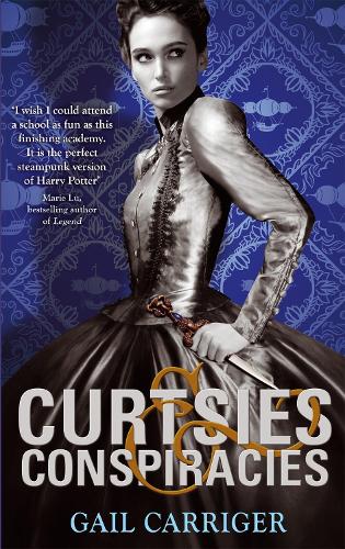 Паперова книга «Curtsies and Conspiracies: Number 2 in series», автор Гейл Карріджер - фото №1