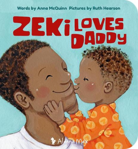 Бумажная книга «Zeki Loves Daddy», автор Анна Маккуинн - фото №1