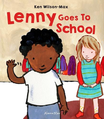 Паперова книга «Lenny Goes to School», автор Кен Вілсон-Макс - фото №1
