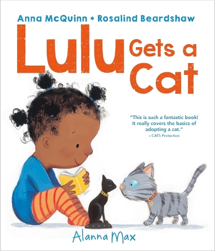 Бумажная книга «Lulu Gets a Cat», автор Анна Маккуинн - фото №1