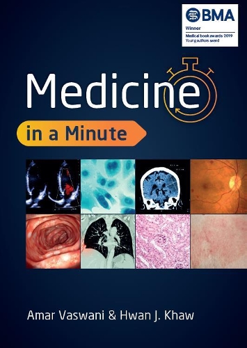 Paper book «Medicine in a Minute», authors Amar Vaswani, Hwan Juet Khaw - фото №1