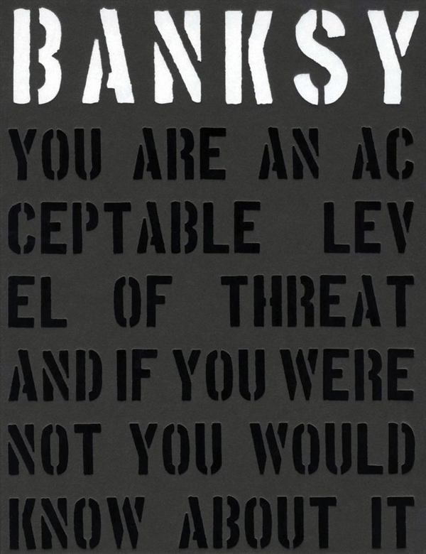 Бумажная книга «Banksy. You Are An Acceptable Level of Threat» - фото №1