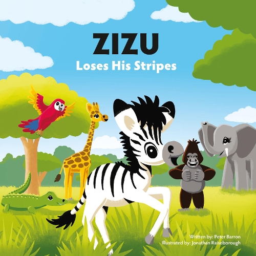 Паперова книга «Zizu Loses His Stripes», автор Пітер Баррон - фото №1
